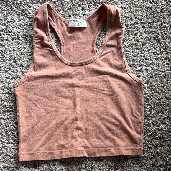 Zenana Outfitters Tops - Zenana Pink Peach Tank Top medium summer